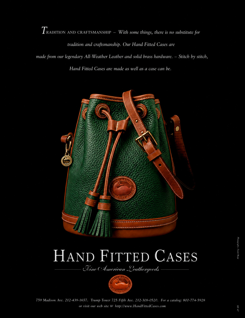 New, Vintage D&B Fir Green Hand Fitted Crossbody Bag, USA - Picture 16 of 16